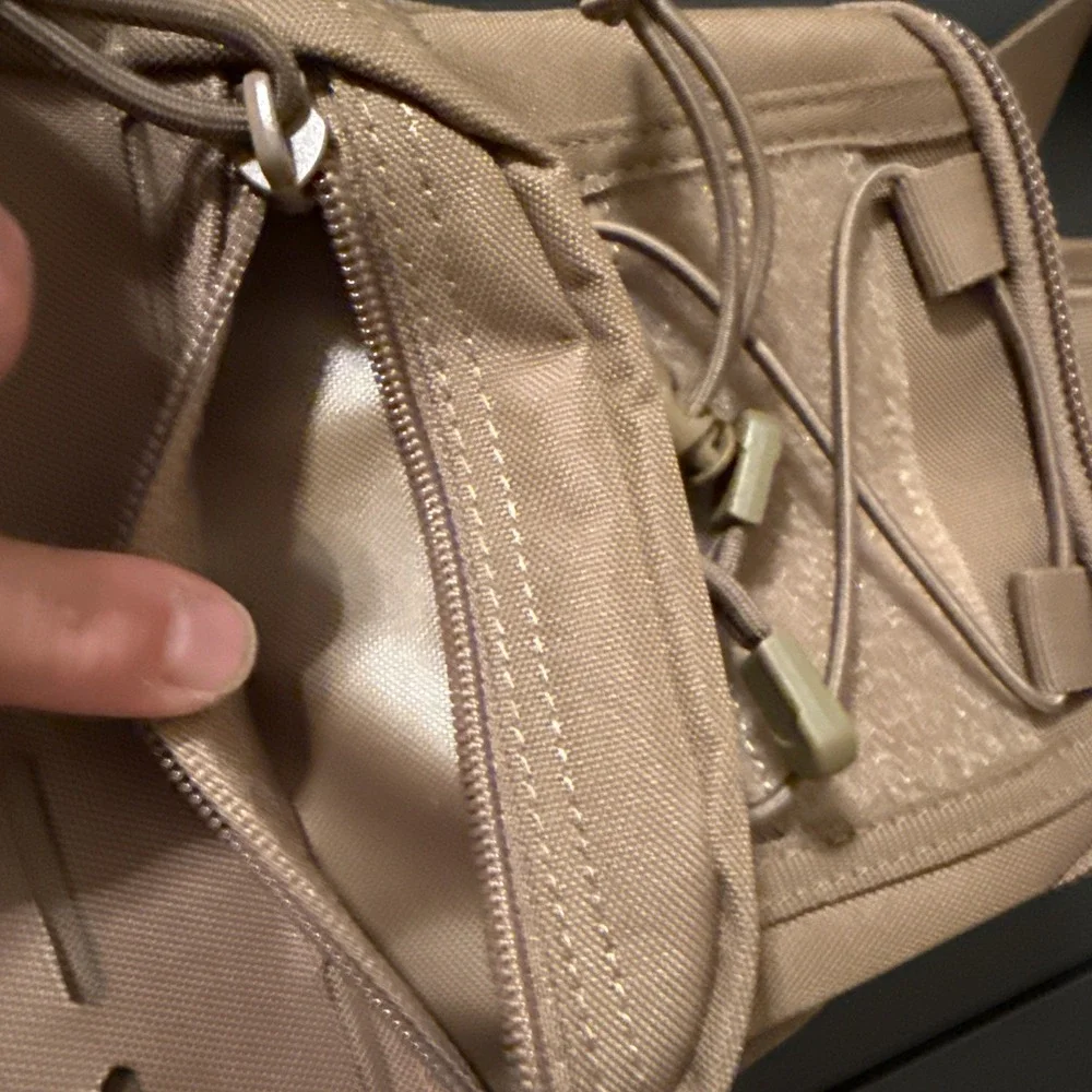 Wolf Tactical Cross Bag- Brown -Very Good Condition-Except For Initial Inside